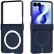Захисний чохол ABEEL Lyra Skin with MagSafe (FF) для Samsung Galaxy Flip 8 - Dark Blue (423526DB). Фото 1 з 6