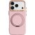 Захисний чохол ABEEL Silk Ring Magnetic для iPhone 18 Pro / 17 Pro - Light Pink: фото 1 з 7