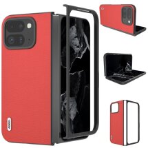 Защитный чехол ABEEL Texture Case для Google Pixel 9 Pro Fold - Red: фото 1 из 4