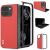 Защитный чехол ABEEL Texture Case для Google Pixel 9 Pro Fold - Red: фото 1 из 4