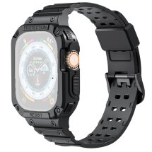 Защитный чехол AHASTYLE WG106 для Apple Watch 38 / 40 / SE 40 / 41 mm - Black: фото 1 из 8
