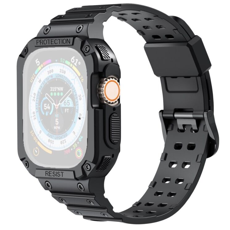 Защитный чехол AHASTYLE WG106 для Apple Watch 38 / 40 / SE 40 / 41 mm - Black: фото 1 из 8