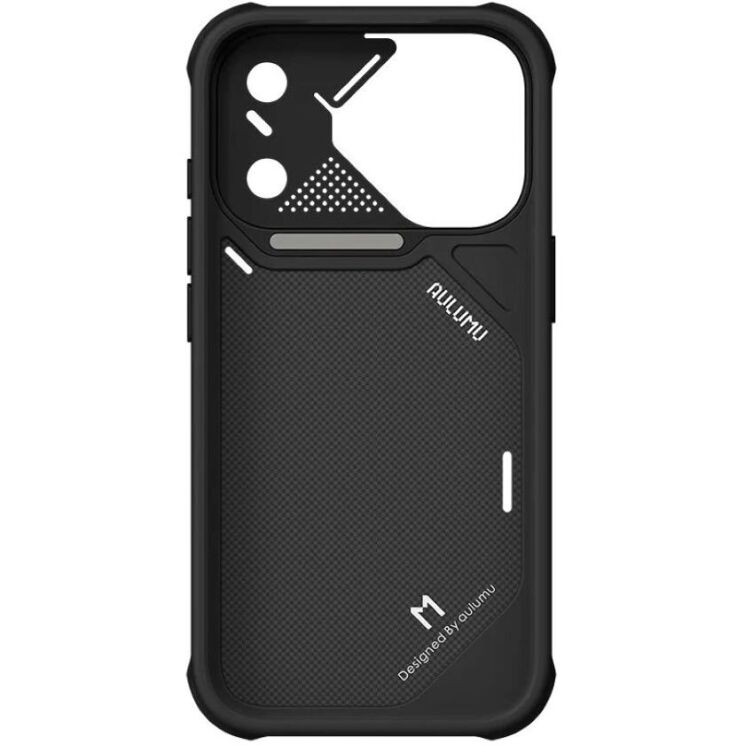 Защитный чехол AULUMU Armor Shockproof Aramid Fiber Case для iPhone 18 Pro Max / 17 Pro Max - Black (423926B) Защитный чехол AULUMU Armor Shockproof Aramid Fiber Case для iPhone 18 Pro Max / 17 Pro Max - Black: фото 6 из 13