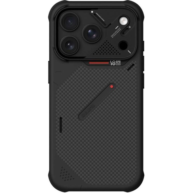 Защитный чехол AULUMU Armor Shockproof Aramid Fiber Case для iPhone 18 Pro Max / 17 Pro Max - Black (423926B) Защитный чехол AULUMU Armor Shockproof Aramid Fiber Case для iPhone 18 Pro Max / 17 Pro Max - Black: фото 2 из 13