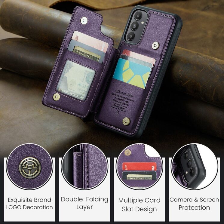 Защитный чехол CaseMe C22 Series для Samsung Galaxy A13 5G (A136) - Purple: фото 11 из 12