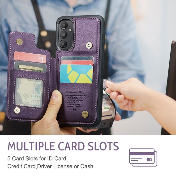 Защитный чехол CaseMe C22 Series для Samsung Galaxy A13 5G (A136) - Purple: фото 10 из 12