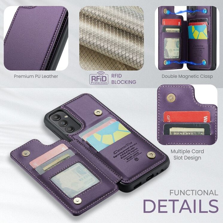 Защитный чехол CaseMe C22 Series для Samsung Galaxy A13 5G (A136) - Purple: фото 7 из 12