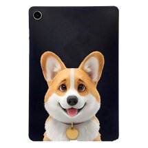 Захисний чохол Deexe Animal Series для Samsung Galaxy Tab A9 Plus (X210/216) - Corgi: фото 1 з 5