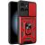 Защитный чехол Deexe Armor Shield для Motorola Edge 50 - Red: фото 1 из 9