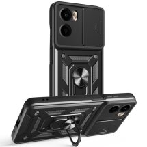 Защитный чехол Deexe Armor Shield для Motorola Moto G05 - Black: фото 1 из 9