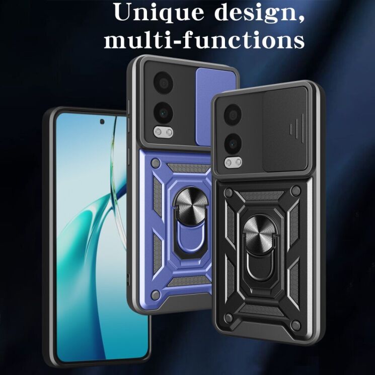 Защитный чехол Deexe Armor Shield для OnePlus Nord CE 4 Lite - Black: фото 2 из 10
