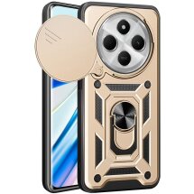 Защитный чехол Deexe Armor Shield для Xiaomi Redmi 14C / Redmi A4 5G / Poco C75 - Gold: фото 1 из 9