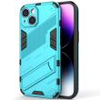 Захисний чохол Deexe Bibercas для Apple iPhone 15 Plus - Baby Blue (329420TT)