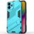 Защитный чехол Deexe Bibercas для Apple iPhone 16 - Blue: фото 1 из 6
