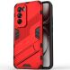 Защитный чехол Deexe Bibercas для OPPO Reno 12 Pro - Red (359005R). Фото 2 из 7
