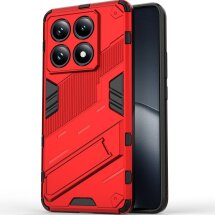 Защитный чехол Deexe Bibercas для Xiaomi 14T Pro - Red: фото 1 из 6