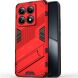 Защитный чехол Deexe Bibercas для Xiaomi 14T Pro - Red (365629R). Фото 1 из 6