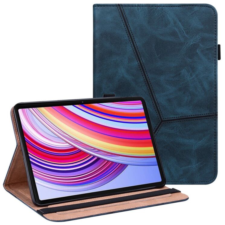Захисний чохол Deexe Business Cover для Xiaomi Redmi Pad Pro / Poco Pad - Blue: фото 1 з 12