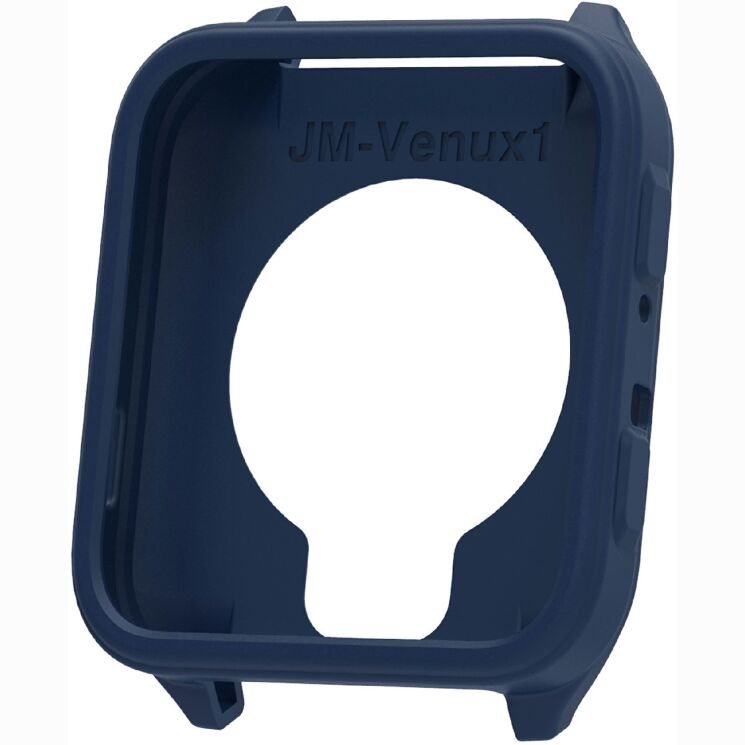 Захисний чохол Deexe Color Frame для Garmin Venu X1 - Dark Blue (386205DB) Захисний чохол Deexe Color Frame для Garmin Venu X1 - Dark Blue: фото 1 з 3