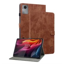 Защитный чехол Deexe Cute Tiger для Lenovo Idea Tab (TB336) - Brown: фото 1 из 6