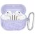 Захисний чохол Deexe Dinosaur Design для Samsung Galaxy Buds 3 / Buds 3 Pro - Light Purple: фото 1 з 7