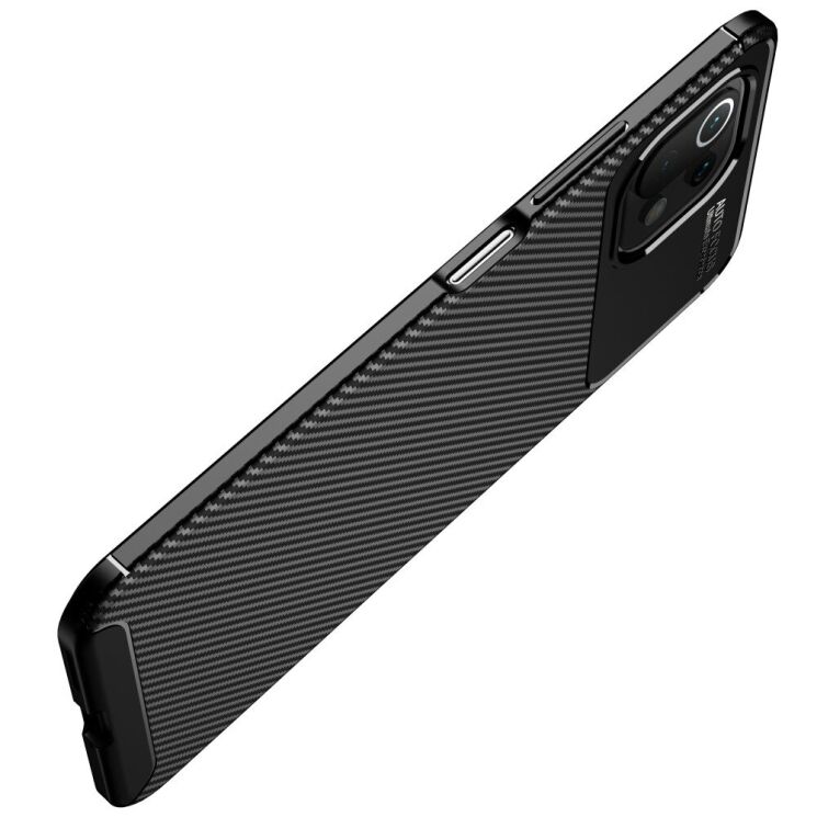 Защитный чехол Deexe Fusion для Xiaomi Mi 11 Lite / 11 Lite NE - Black: фото 5 из 6