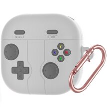 Защитный чехол Deexe Game Console для Samsung Galaxy Buds 4 / Buds 4 Pro - Grey: фото 1 из 8