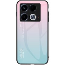 Защитный чехол Deexe Gradient Color для Infinix Note 40 - Pink / Blue: фото 1 из 7