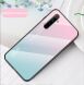 Защитный чехол Deexe Gradient Color для Realme 6 / 6s - Pink / Cyan (266309PC). Фото 2 из 8