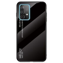 Захисний чохол Deexe Gradient Color для Samsung Galaxy A52 (A525) / A52s (A528) - Black: фото 1 з 2