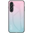 Защитный чехол Deexe Gradient Color для Samsung Galaxy S24 Plus - Pink / Blue (343472PL)
