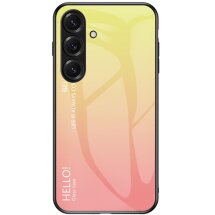 Защитный чехол Deexe Gradient Color для Samsung Galaxy S26 Plus - Yellow: фото 1 из 7