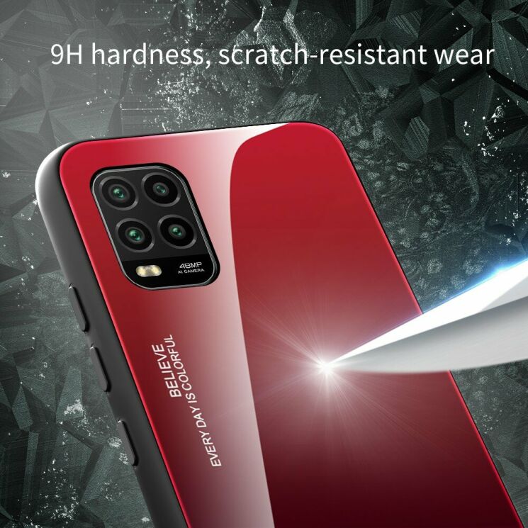 Защитный чехол Deexe Gradient Color для Xiaomi Mi 10 Lite - Pink / Blue: фото 13 из 15