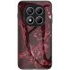 Захисний чохол Deexe Gradient Pattern для Xiaomi Redmi Note 14 Pro - Red (379103R). Фото 1 з 8