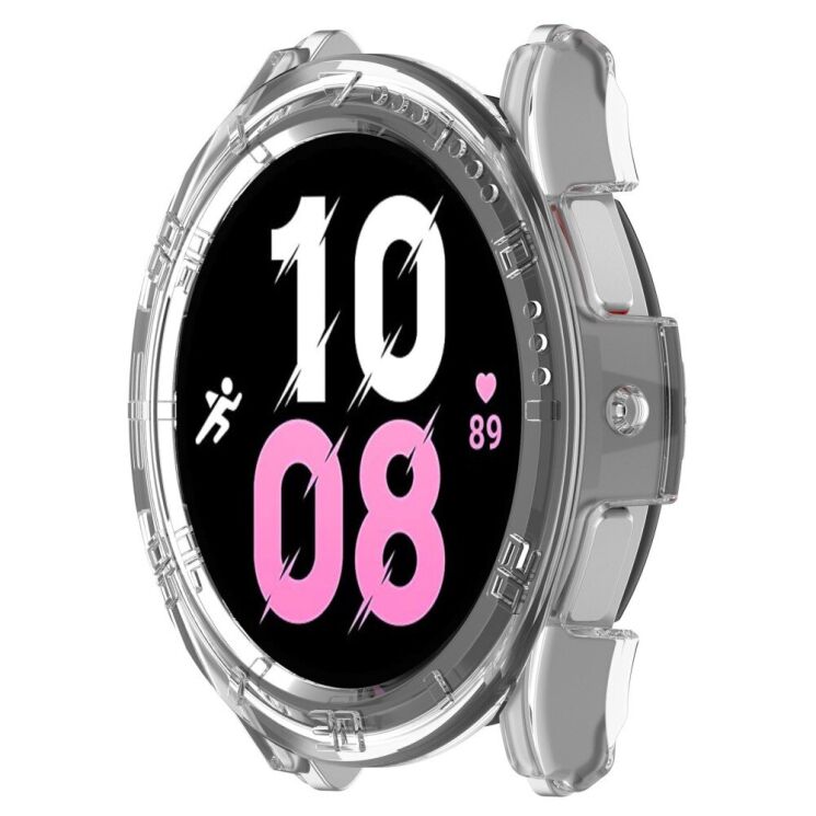 Захисний чохол Deexe Hard Frame для Samsung Galaxy Watch 5 Pro (45mm) - Transparent: фото 4 з 8