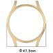 Защитный чехол Deexe Hard Frame для Samsung Galaxy Watch 7 (44mm) - Black (358200B). Фото 7 из 7