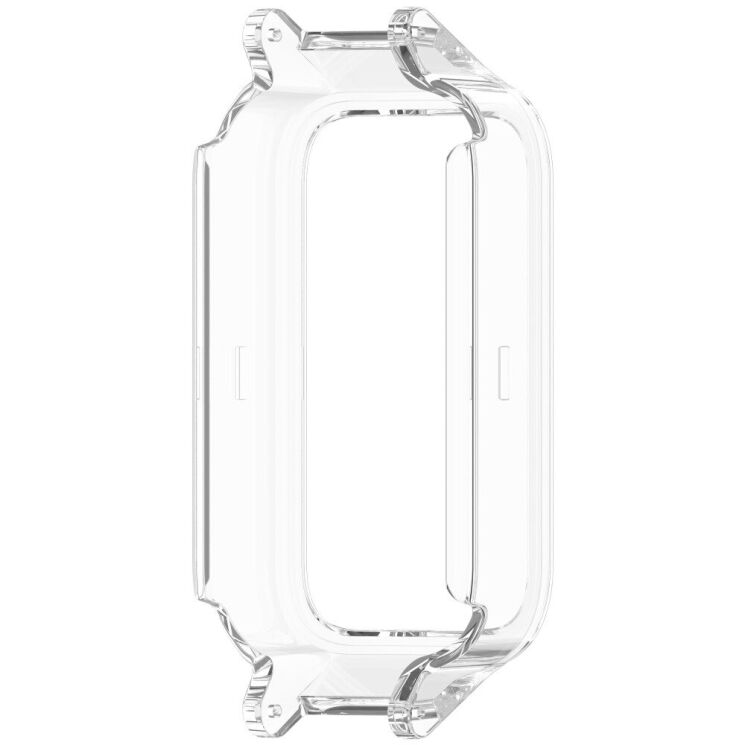 Защитный чехол Deexe Hard Frame для Xiaomi Mi Smart Band 9 Active / Redmi Band 3 - Transparent: фото 3 из 7