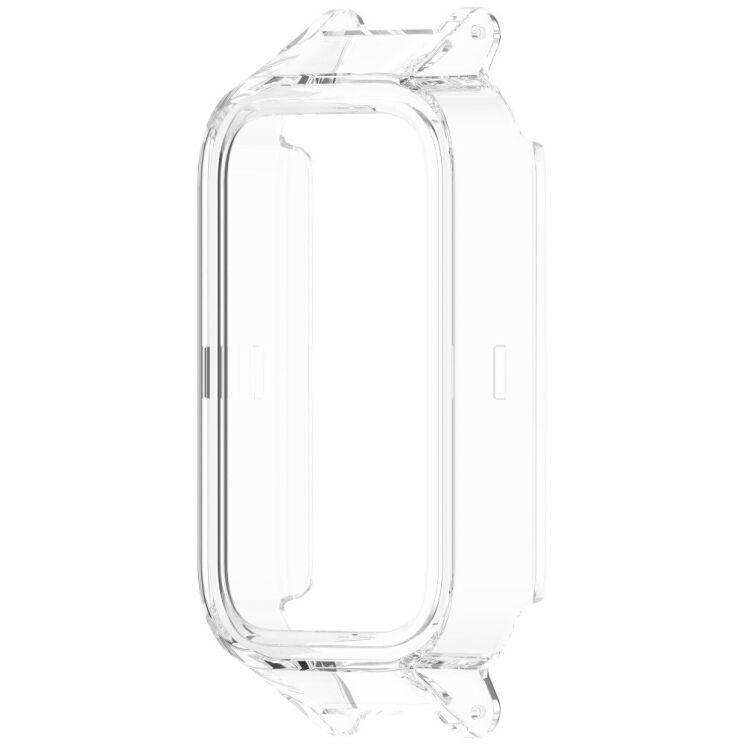Защитный чехол Deexe Hard Frame для Xiaomi Mi Smart Band 9 Active / Redmi Band 3 - Transparent: фото 2 из 7