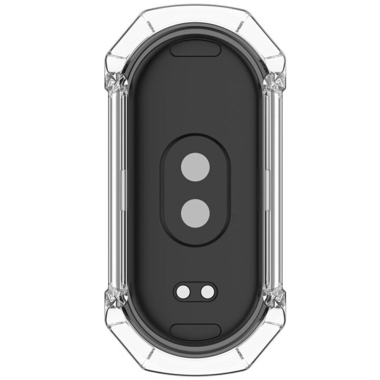 Защитный чехол Deexe Hard Frame для Xiaomi Mi Smart Band 9 - Transparent: фото 7 из 8