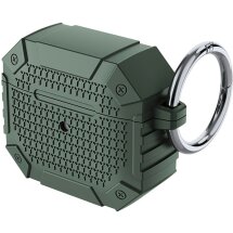 Защитный чехол Deexe Heavy Case для Apple AirPods 4 - Army Green: фото 1 из 7