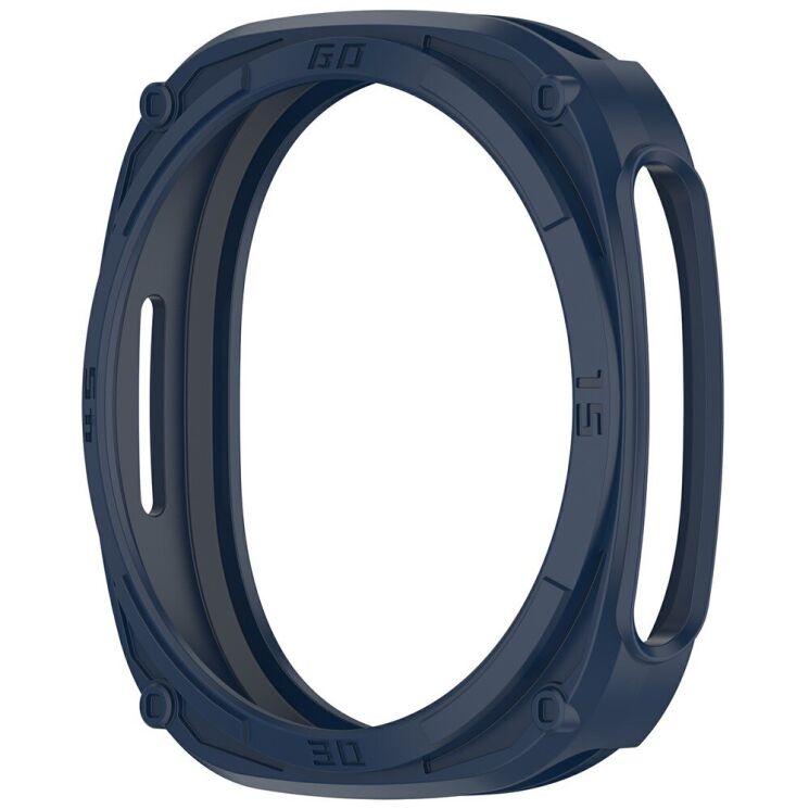 Защитный чехол Deexe Hollow Cover для Samsung Galaxy Watch 8 (40mm) - Midnight Blue: фото 4 из 6