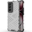 Защитный чехол Deexe Honeycomb Series для OPPO Reno 12 - Grey (356802H)