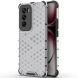 Защитный чехол Deexe Honeycomb Series для OPPO Reno 12 - Grey (356802H). Фото 1 из 5