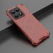 Захисний чохол Deexe Honeycomb Series для Xiaomi 14T - Red (365765R). Фото 3 з 5
