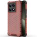 Захисний чохол Deexe Honeycomb Series для Xiaomi 14T - Red (365765R). Фото 1 з 5