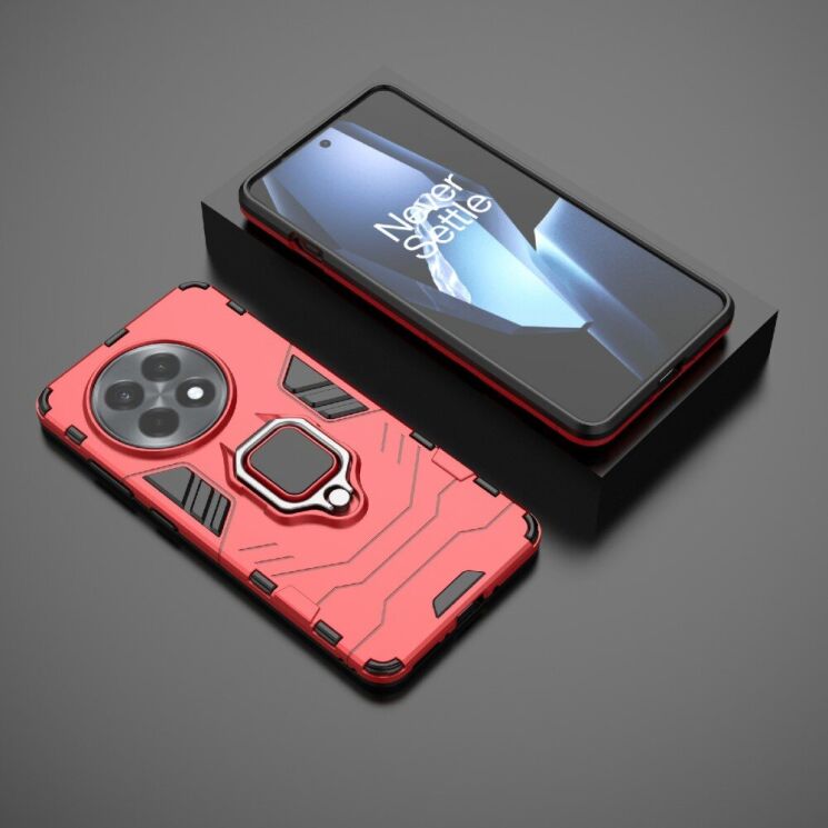 Защитный чехол Deexe Hybrid Case для OnePlus 13R / Ace 5 / Ace 5 Pro - Red: фото 4 из 6