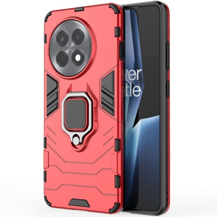 Защитный чехол Deexe Hybrid Case для OnePlus 13R / Ace 5 / Ace 5 Pro - Red: фото 2 из 6