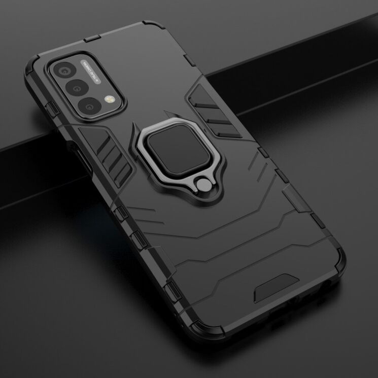 Защитный чехол Deexe Hybrid Case для OnePlus Nord N200 - Black: фото 7 из 11