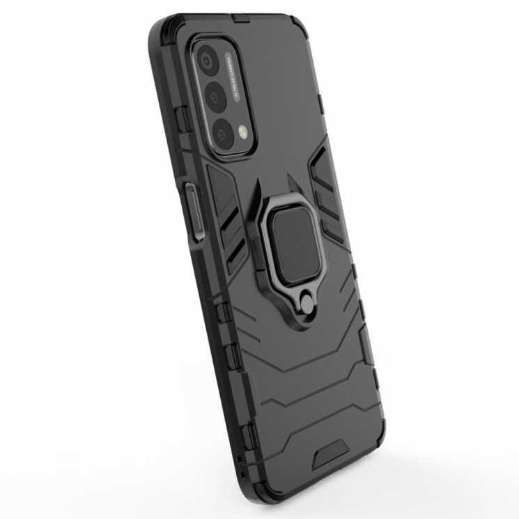 Защитный чехол Deexe Hybrid Case для OnePlus Nord N200 - Black: фото 6 из 11