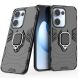 Защитный чехол Deexe Hybrid Case для OPPO Reno 13 5G - Black (376517B). Фото 1 из 6